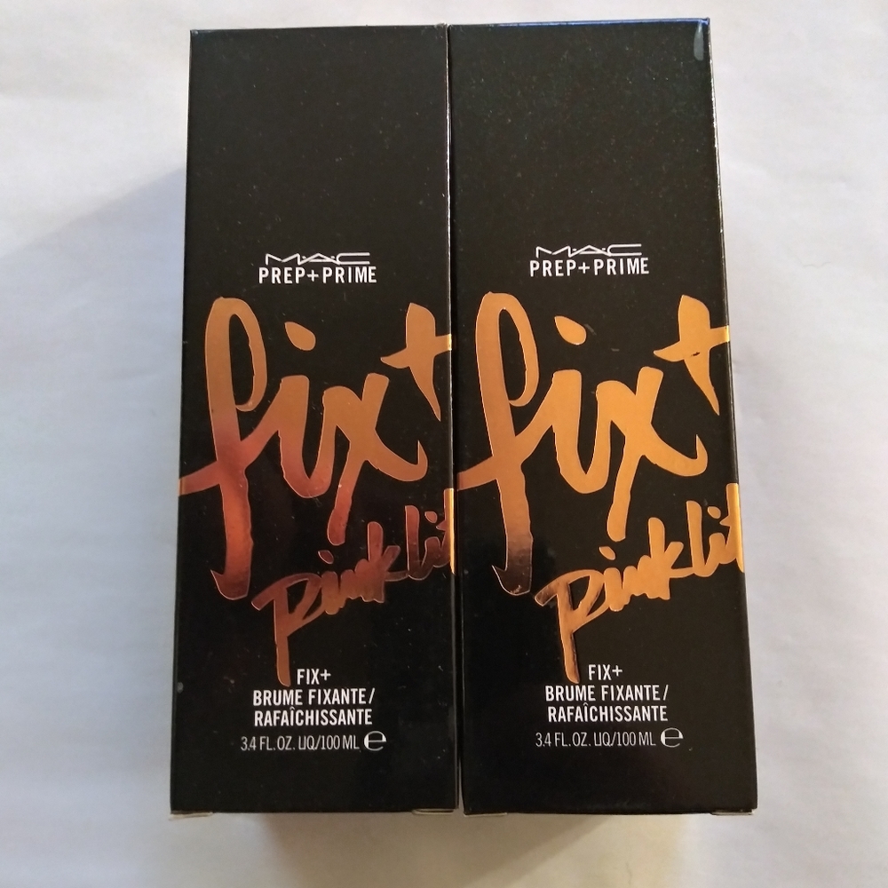 Mac Prep Prime Fix Pinklite x2